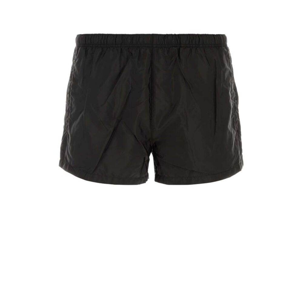 Prada Men Black Re-Nylon Swimming Shorts